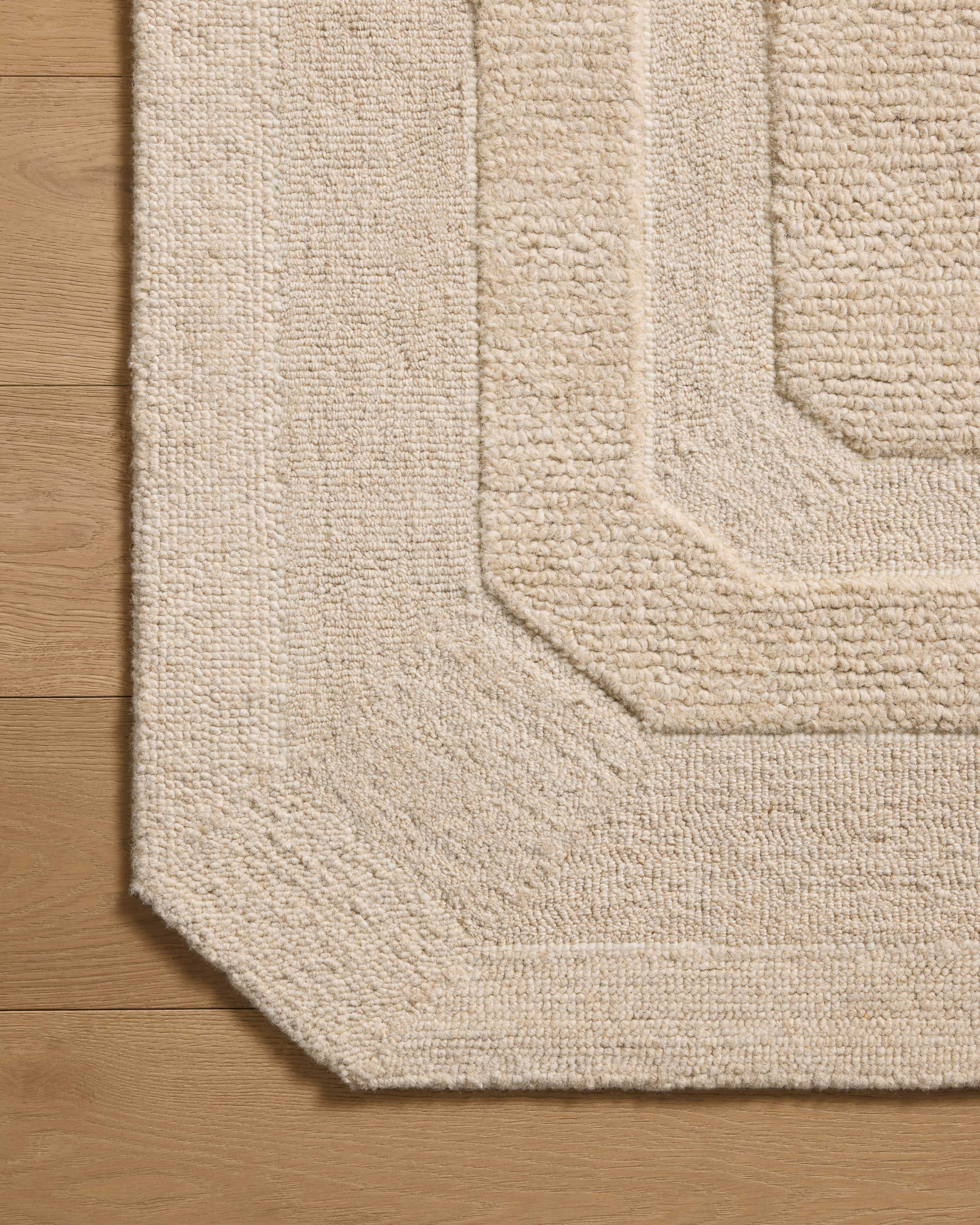 Loloi Clayton Oatmeal Rug RUGS - wool Loloi