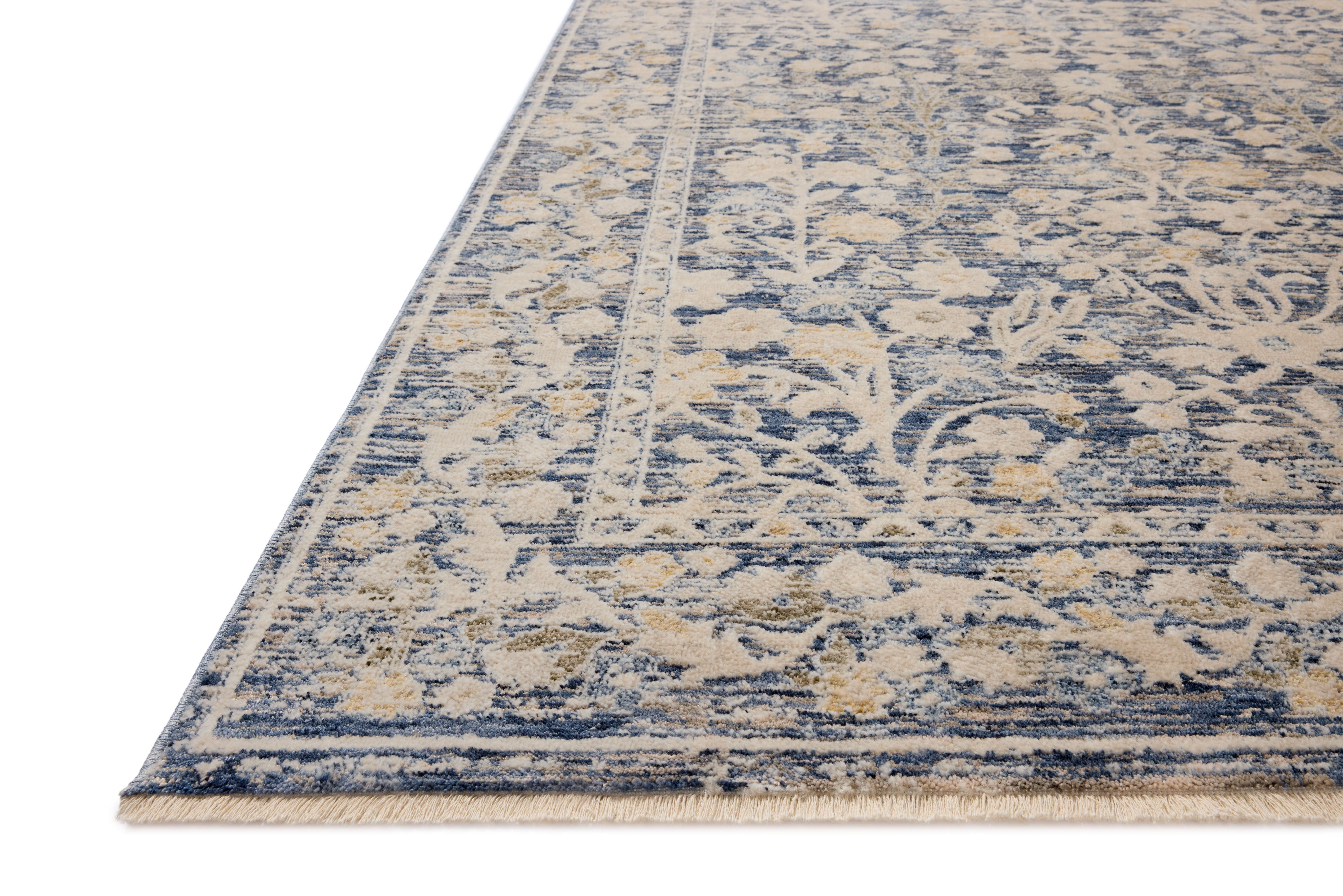 Loloi Clarisse Blue / Beige Rug RUGS - synthetic Loloi