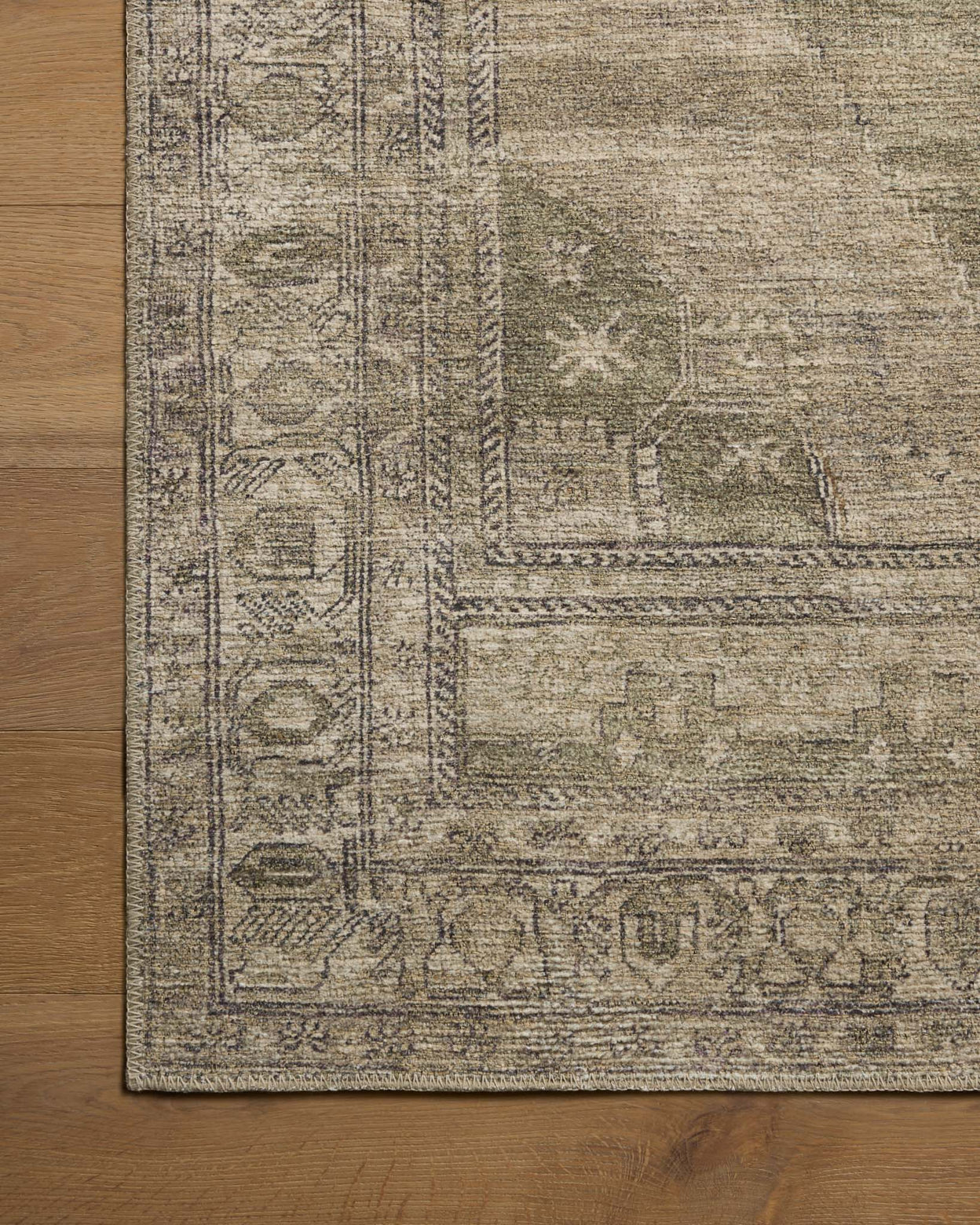 Amber Lewis x Loloi Cambria Sand / Olive Rug RUGS - jute Loloi