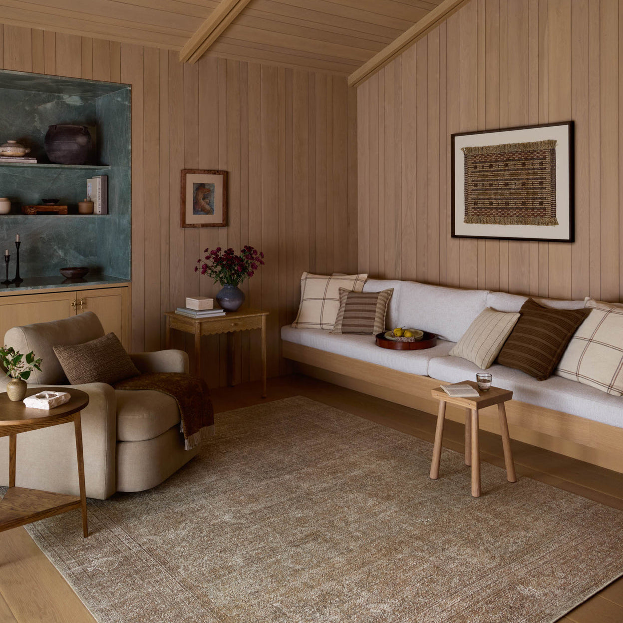 Amber Lewis x Loloi Cambria Multi / Natural Rug RUGS - jute Loloi