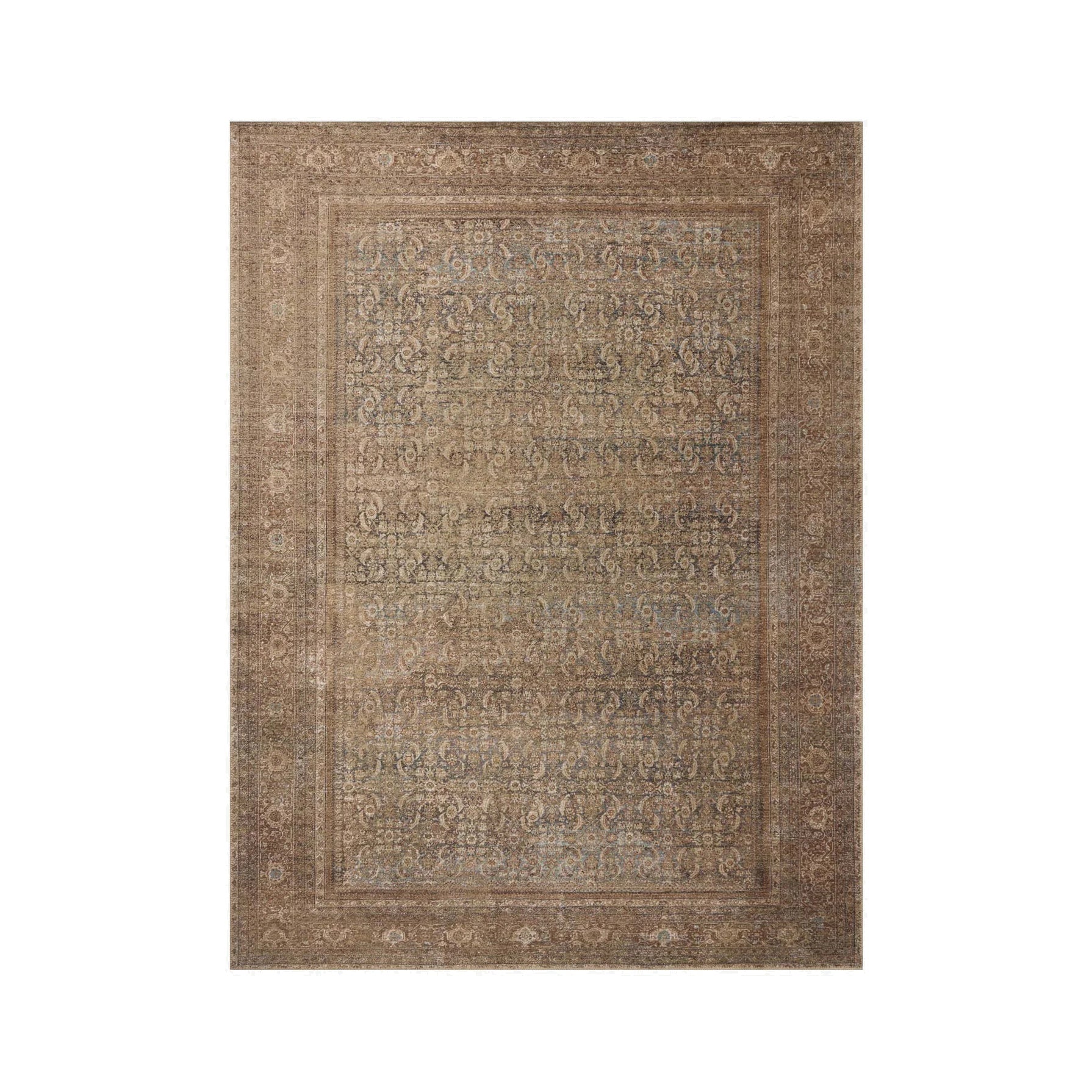Amber Lewis x Loloi Cambria Ocean / Bark Rug RUGS - jute Loloi
