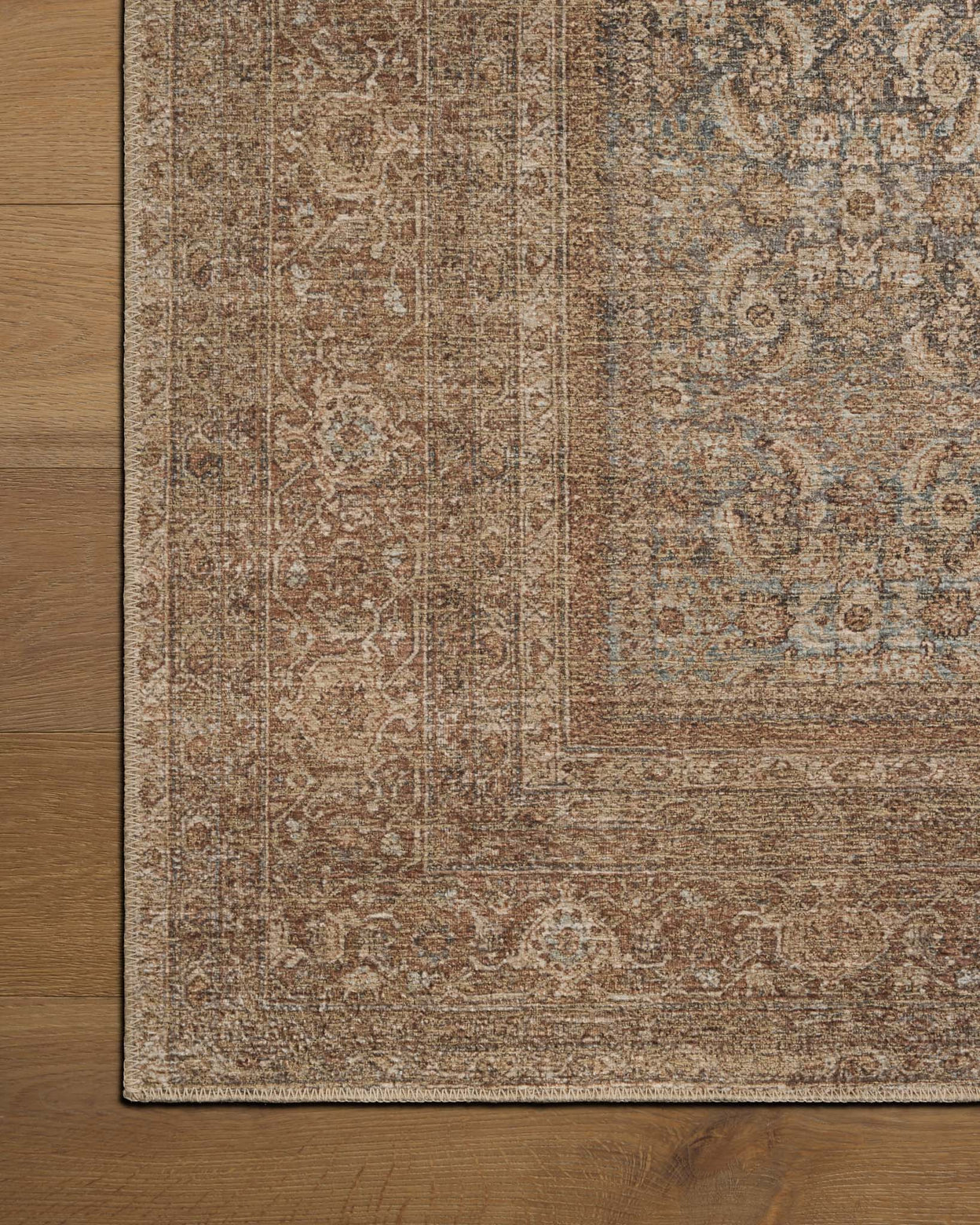 Amber Lewis x Loloi Cambria Ocean / Bark Rug RUGS - jute Loloi