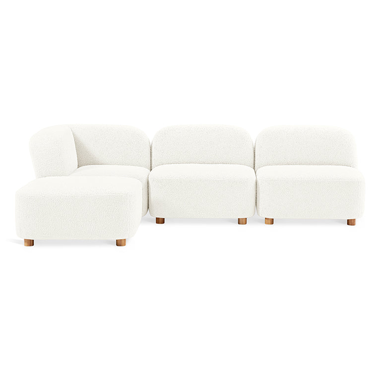 Gus* Modern Circuit Modular 4-pc Sectional 8 - a - FURNITURE - modular - circuit Gus Himalaya Cloud