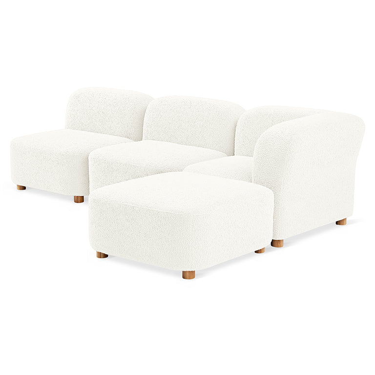 Gus* Modern Circuit Modular 4-pc Sectional 8 - a - FURNITURE - modular - circuit Gus