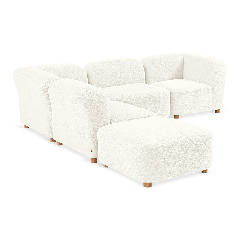Gus* Modern Circuit Modular 5-pc Sectional 8 - a - FURNITURE - modular - circuit Gus