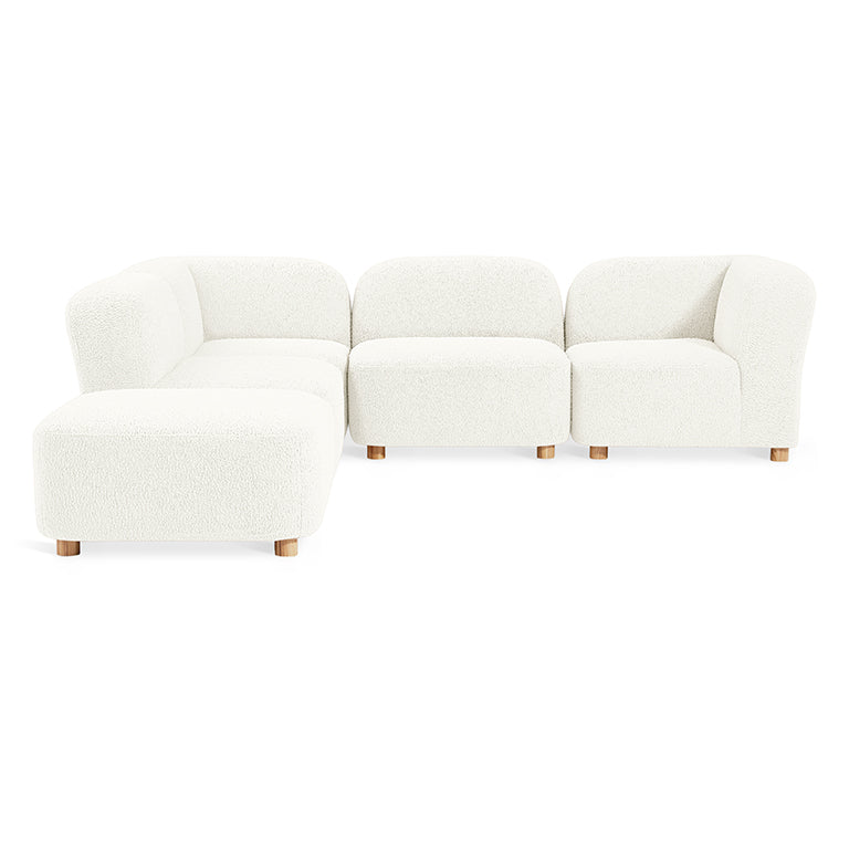 Gus* Modern Circuit Modular 5-pc Sectional 8 - a - FURNITURE - modular - circuit Gus Himalaya Cloud