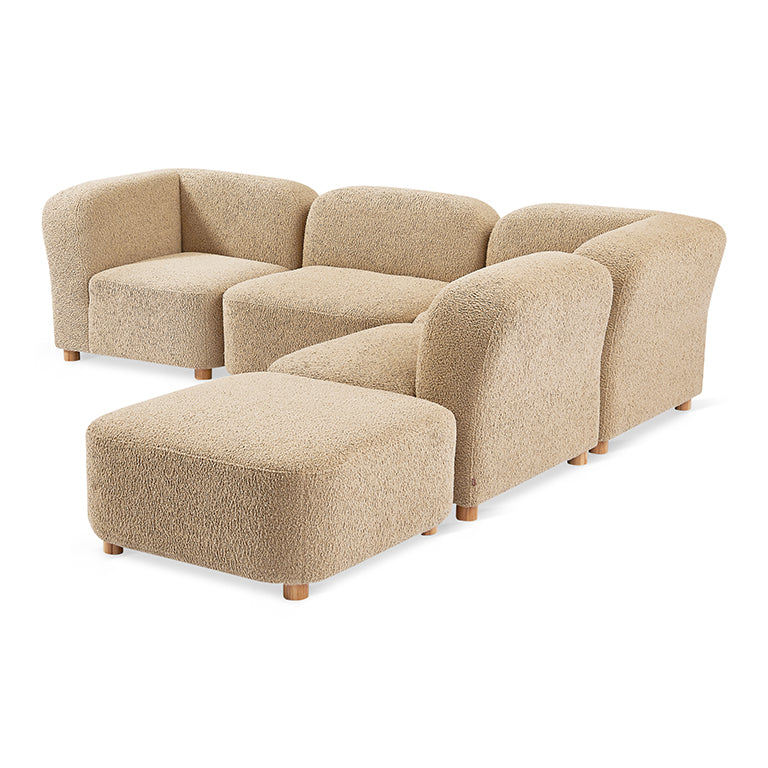 Gus* Modern Circuit Modular 5-pc Sectional 8 - a - FURNITURE - modular - circuit Gus