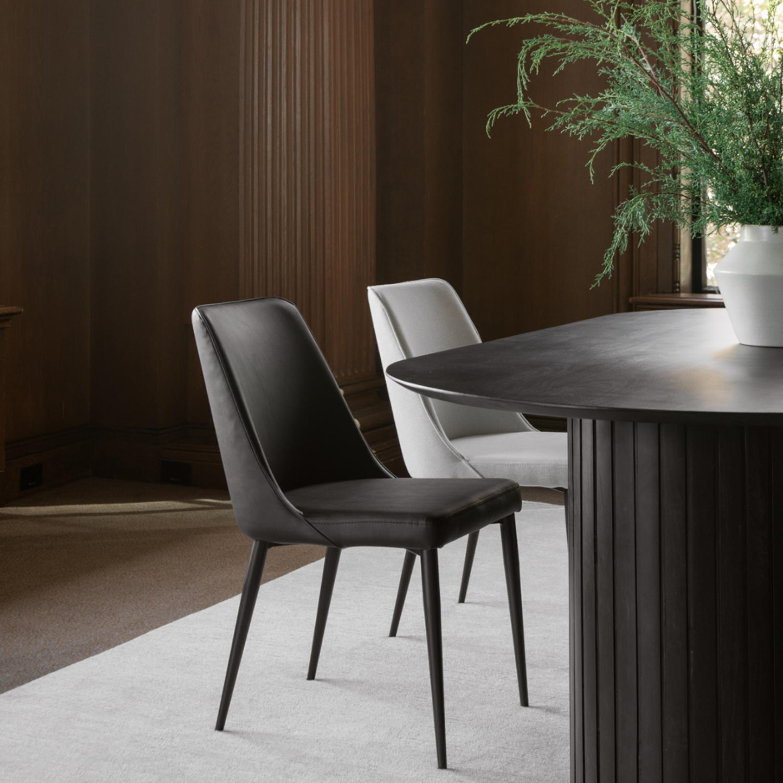 Set of Two Lola Dining Chair 10 - a - FURNITURE - dining chair Moe's Furniture