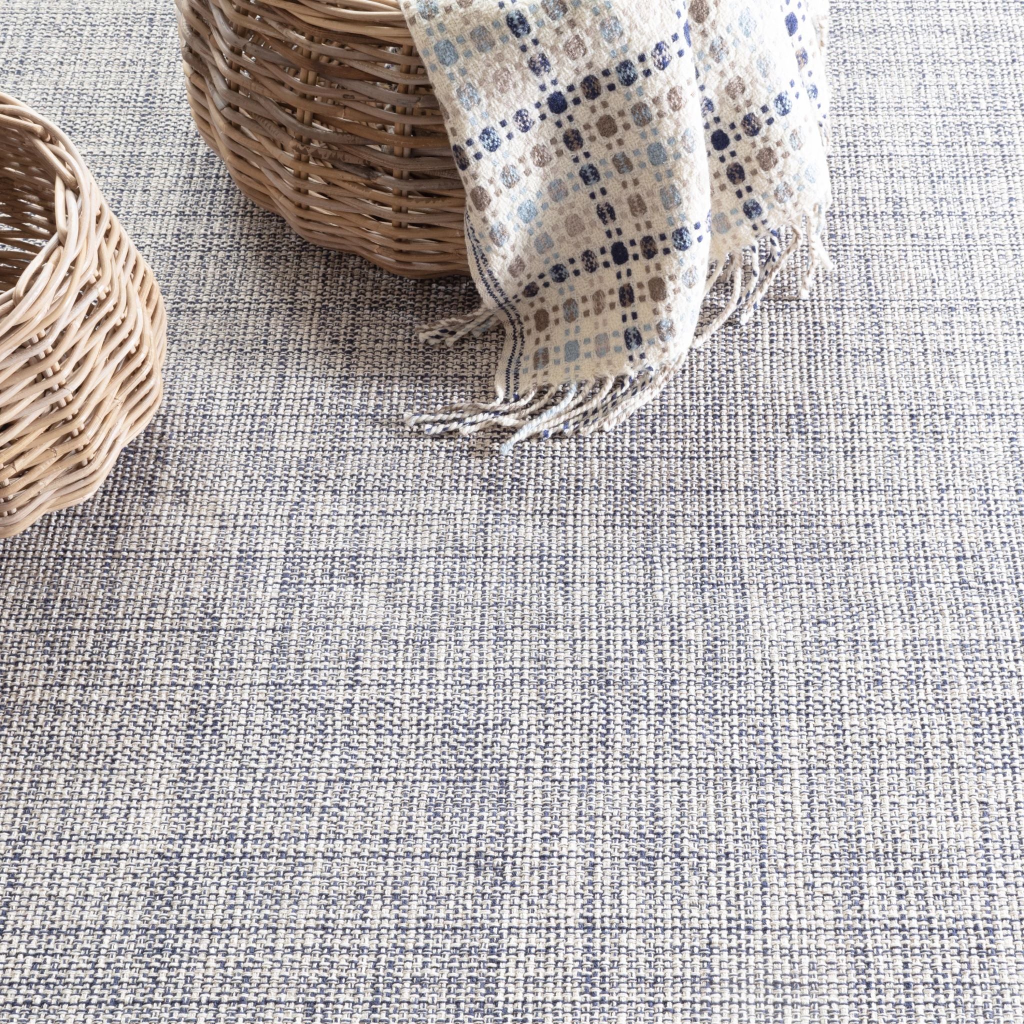 Marled Handwoven Cotton Rug RUGS - cotton Dash & Albert