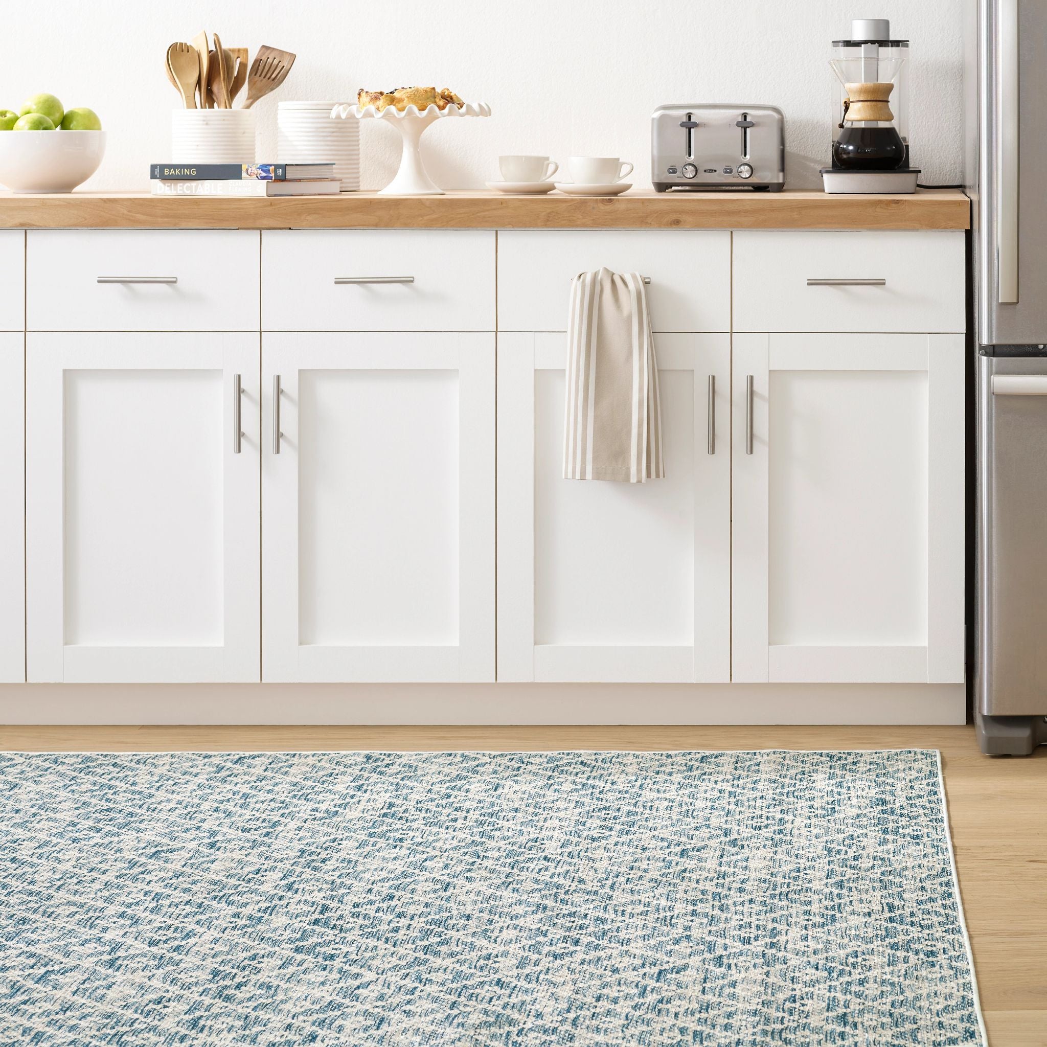 Melange Diamond Machine Washable Rug RUGS - washable Dash & Albert