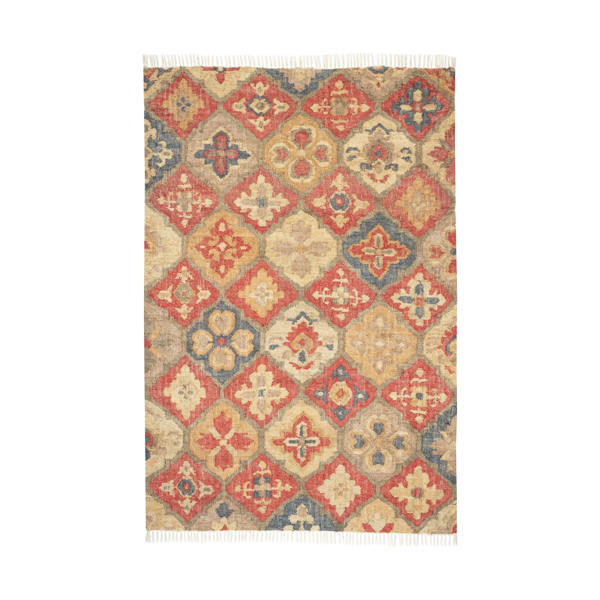 Pali Handwoven Jute Rug RUGS - jute Dash & Albert Multi 2' x 3'