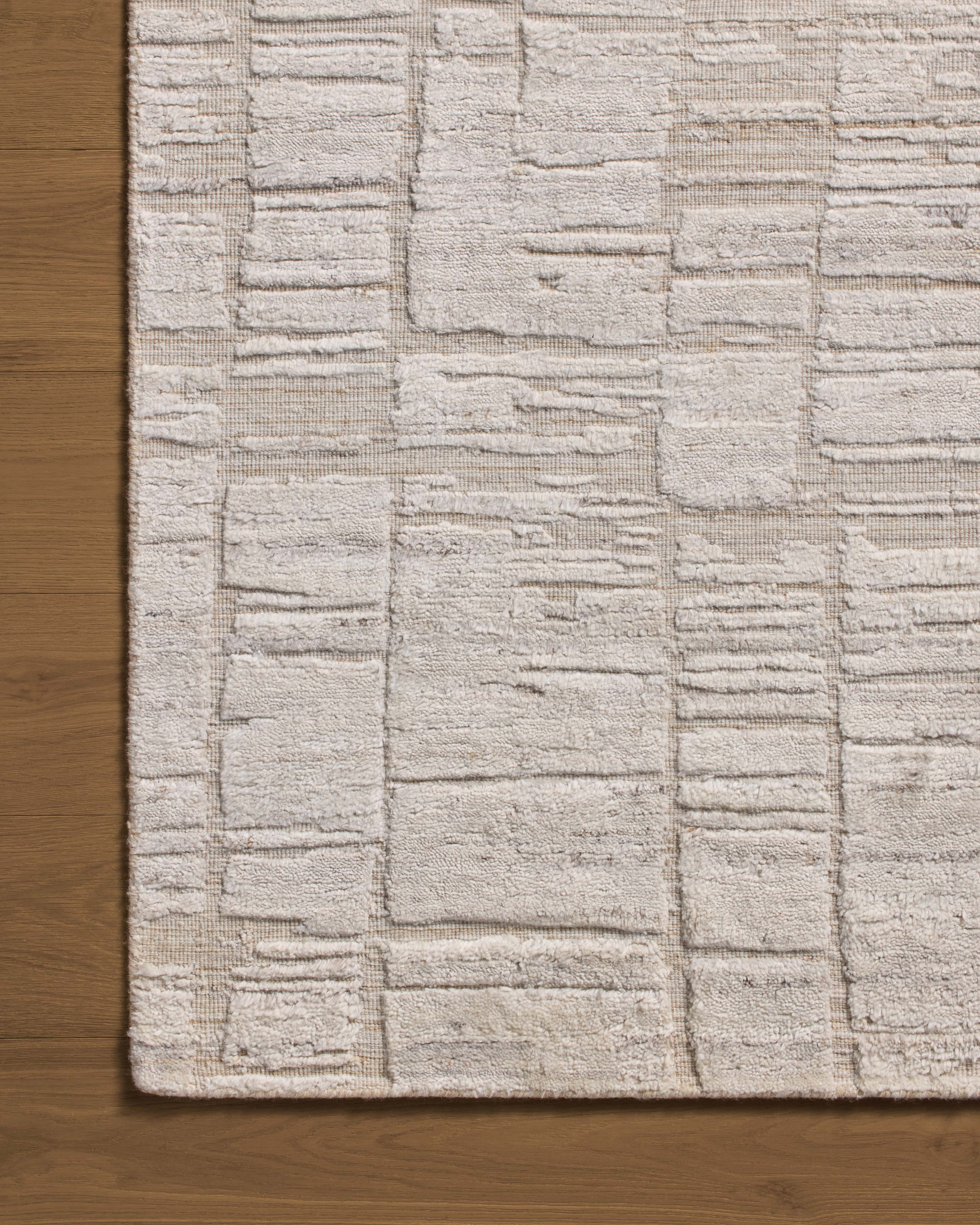 Jean Stoffer x Loloi Daniel Antique Ivory Rug 1- RUGS - wool Loloi