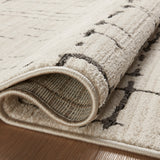 Loloi Darby Sand / Dk. Grey Rug 0-RUGS-patterned Loloi