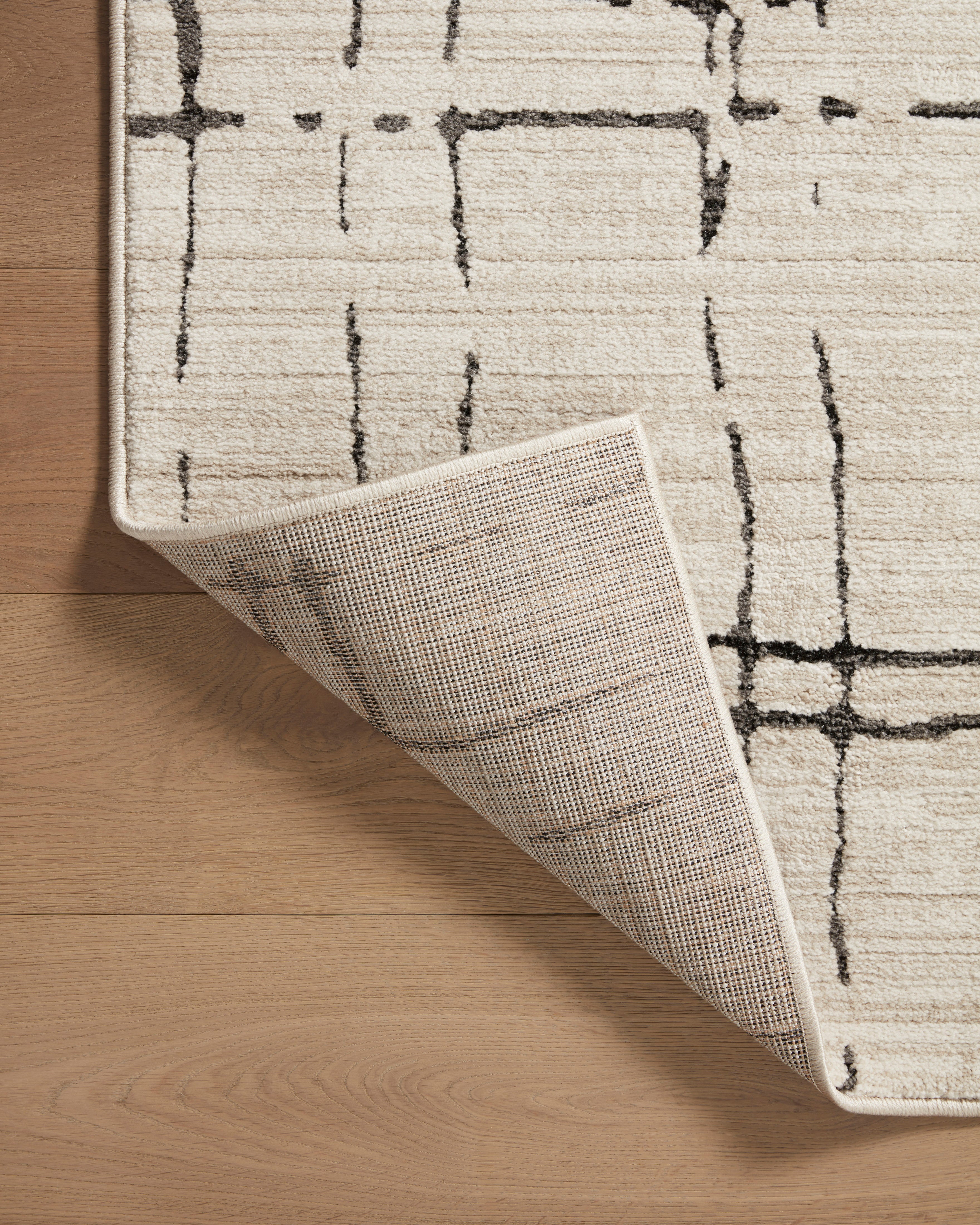 Loloi Darby Sand / Dk. Grey Rug 0-RUGS-patterned Loloi