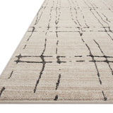 Loloi Darby Sand / Dk. Grey Rug 0-RUGS-patterned Loloi