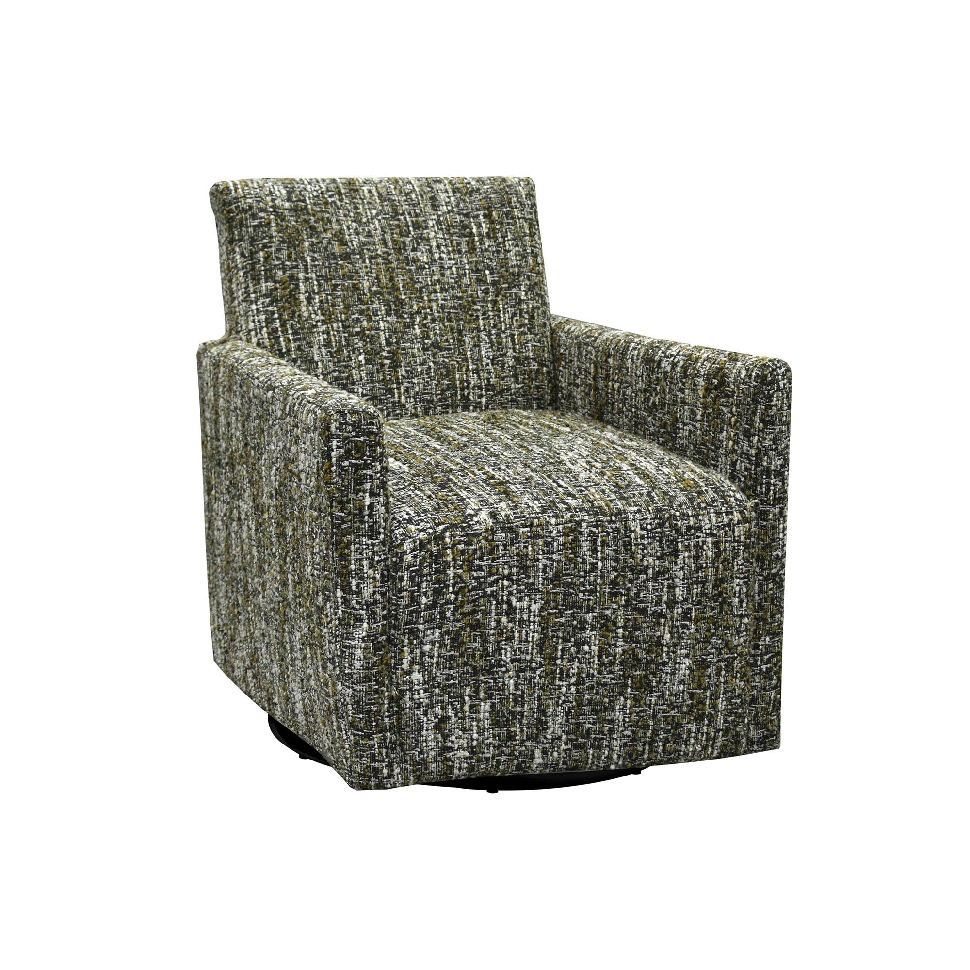 Ryland Swivel Club Chair FURNITURE - club chairs LH IMPORTS Paris Green