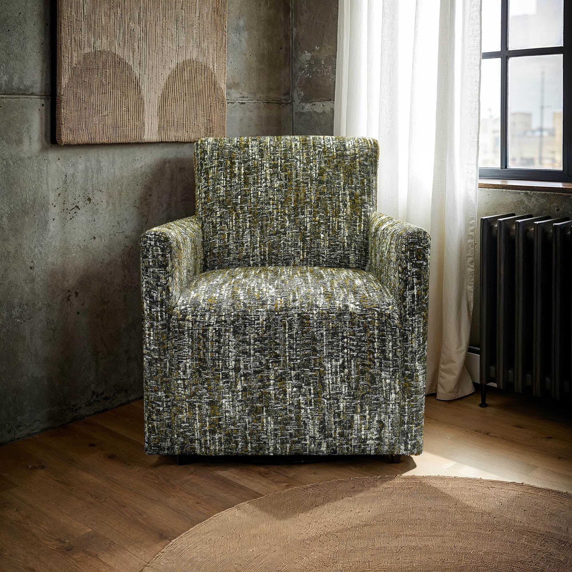 Ryland Swivel Club Chair FURNITURE - club chairs LH IMPORTS