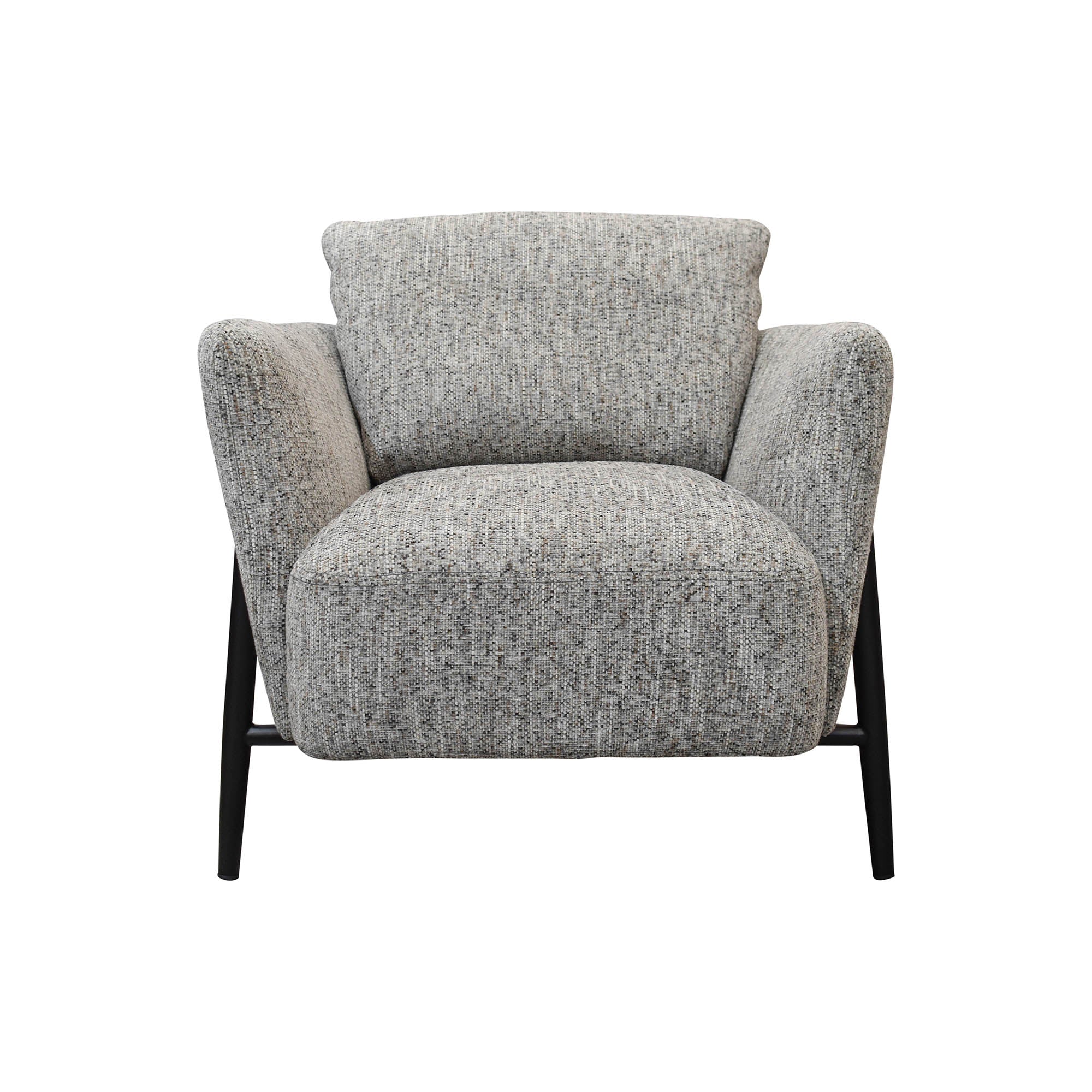 Boswell Club Chair FURNITURE - club chairs LH IMPORTS Granite Tweed