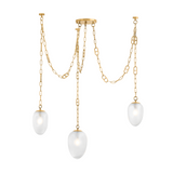 Daith Chandelier by Corbett Lighting LIGHTING - chandelier Hudson Valley Lighting 3 light