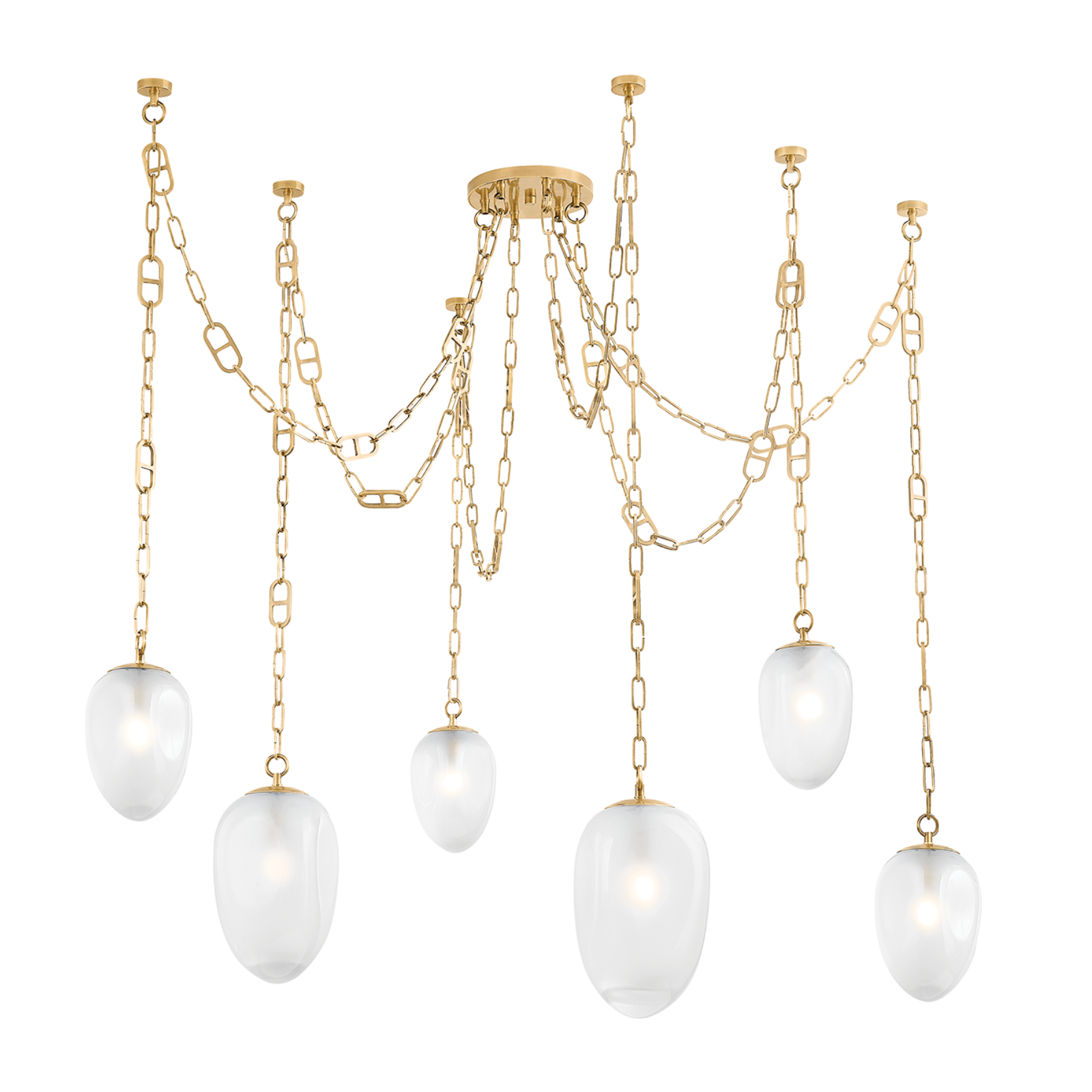 Daith Chandelier by Corbett Lighting LIGHTING - chandelier Hudson Valley Lighting 6 light