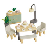 Doll House Dining Furniture FINNBIRD - dollhouse furniture FIRE THE IMAGINATION