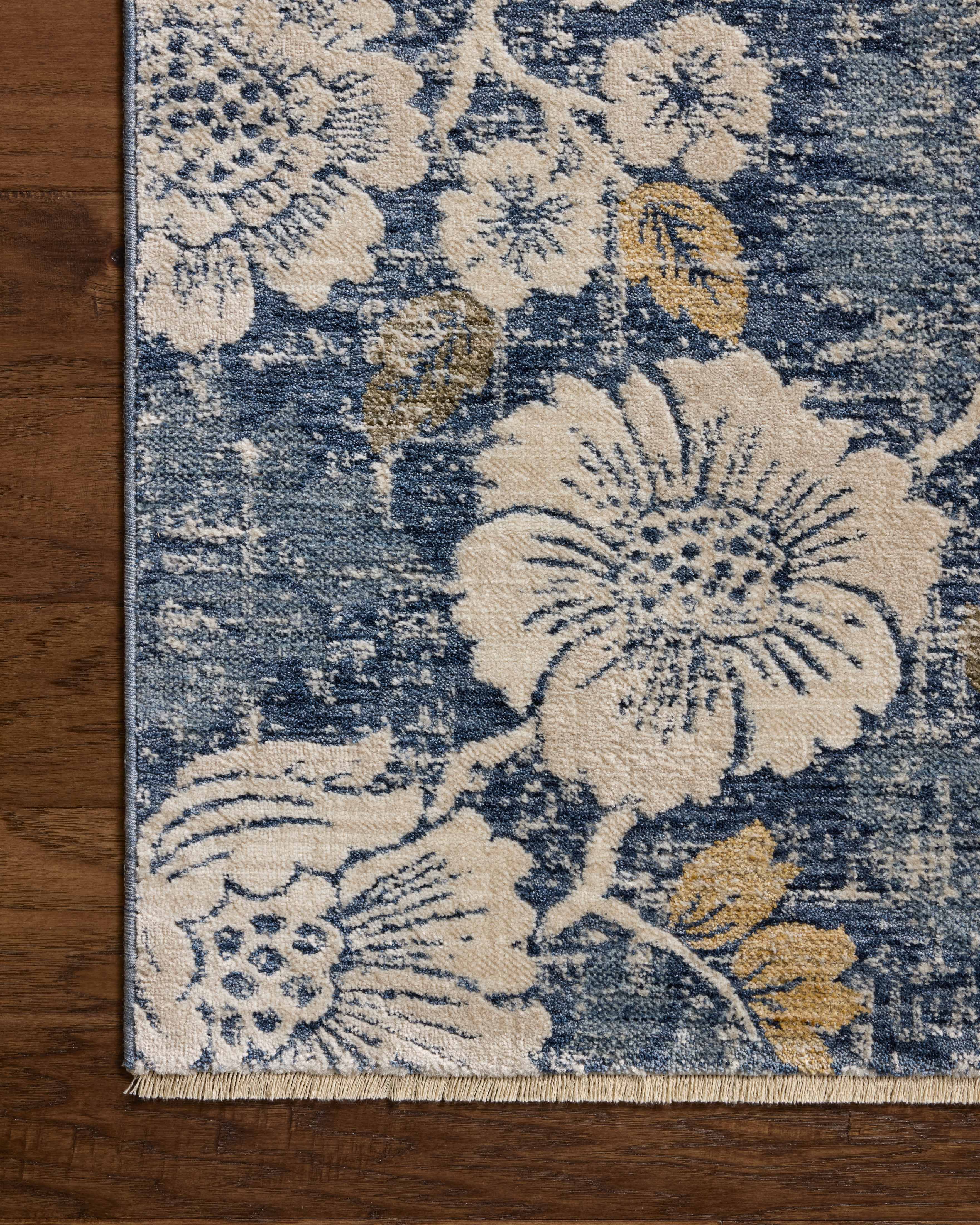 Loloi Eileen Denim / Natural Rug RUGS - synthetic Loloi