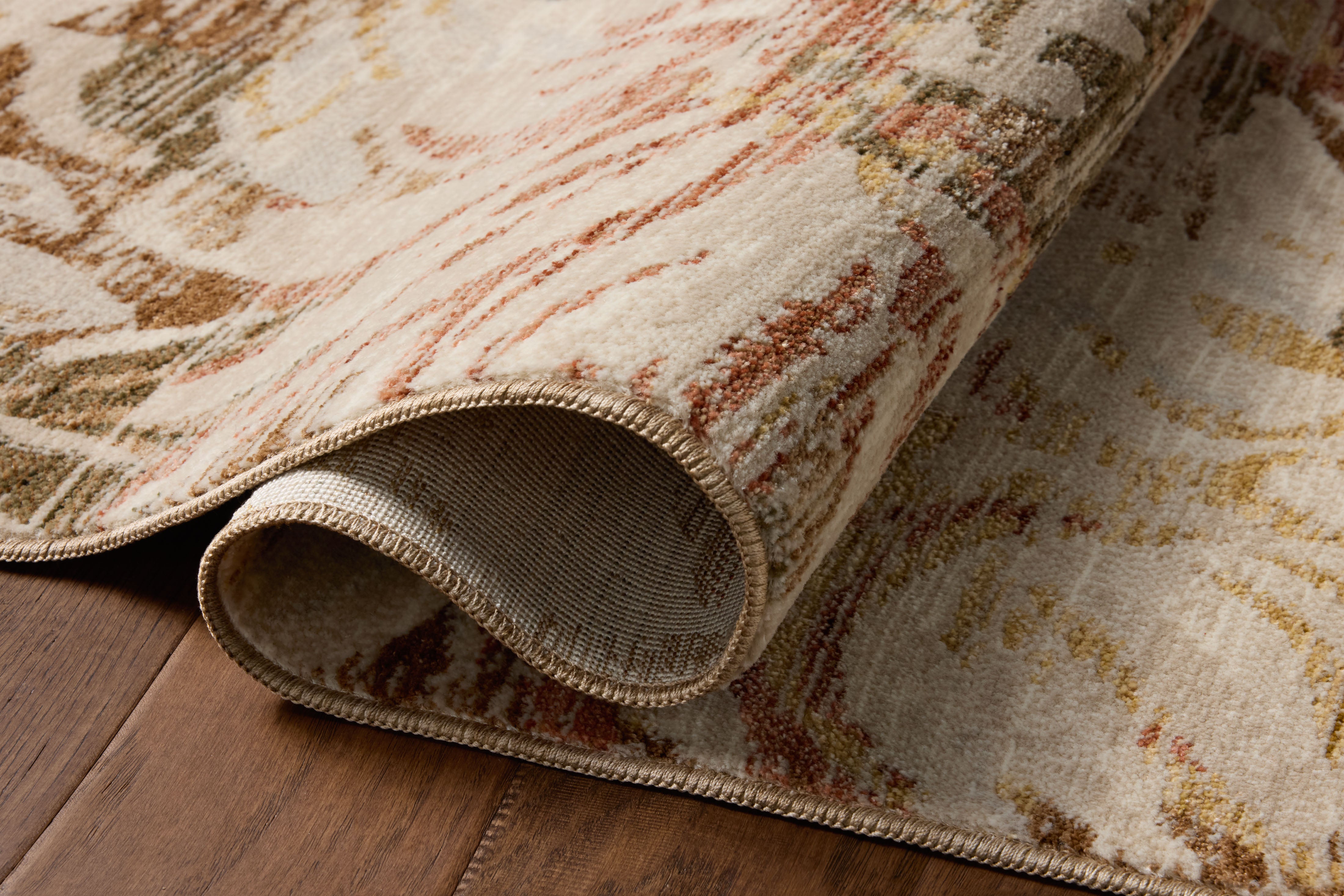 Loloi Eileen Natural / Spice Rug RUGS - synthetic Loloi