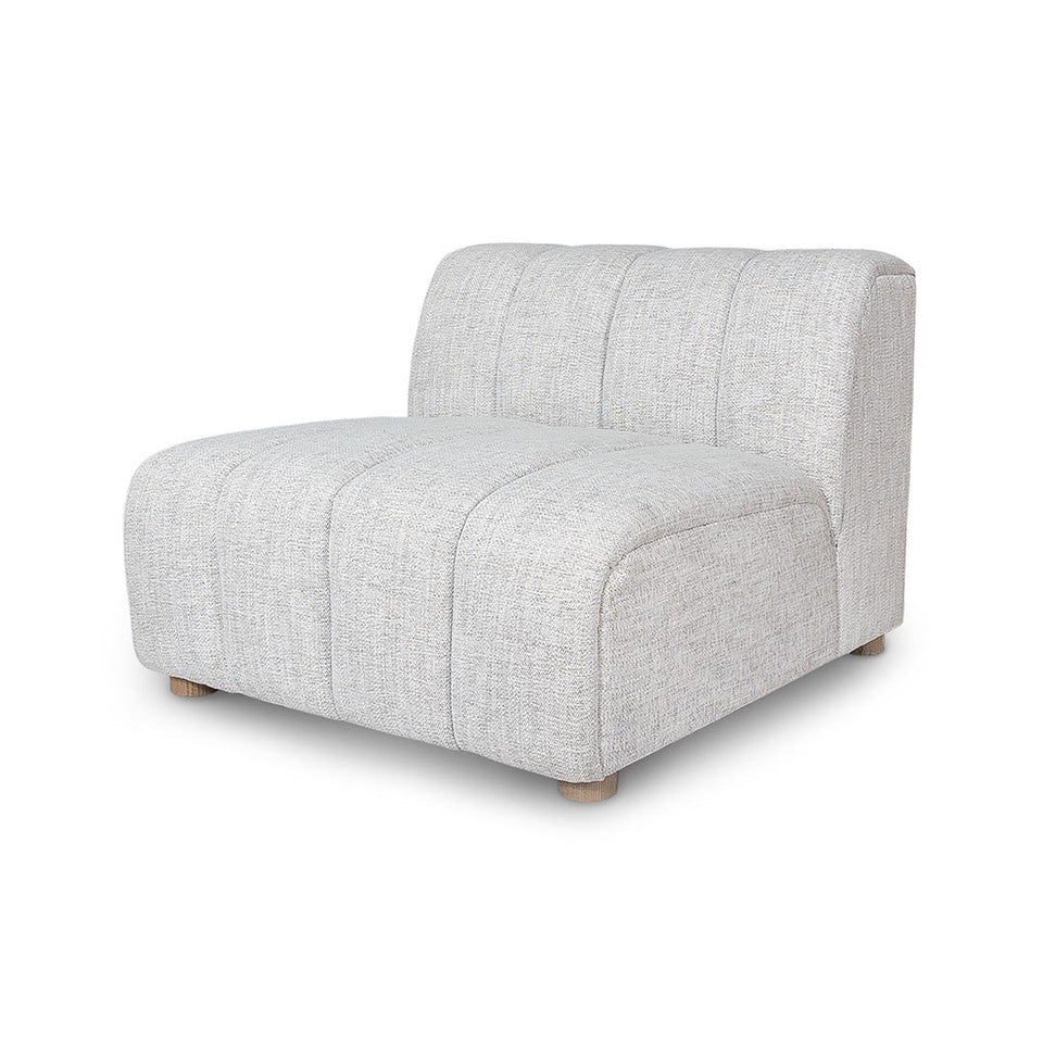 Elli Armless Chair - Coconut 3 - FURNITURE - chair Style in Form