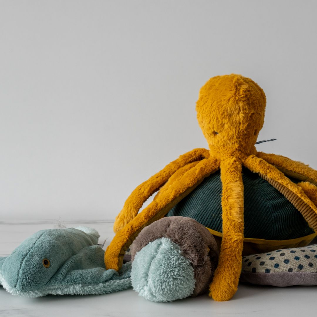 Little Ray Stuffed Toy FINNBIRD - stuffed toy Fire the Imagination - Moulin Roty