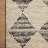 Chris Loves Julia x Loloi Francis Beige / Charcoal Rug Rugs Loloi