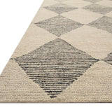Chris Loves Julia x Loloi Francis Beige / Charcoal Rug Rugs Loloi