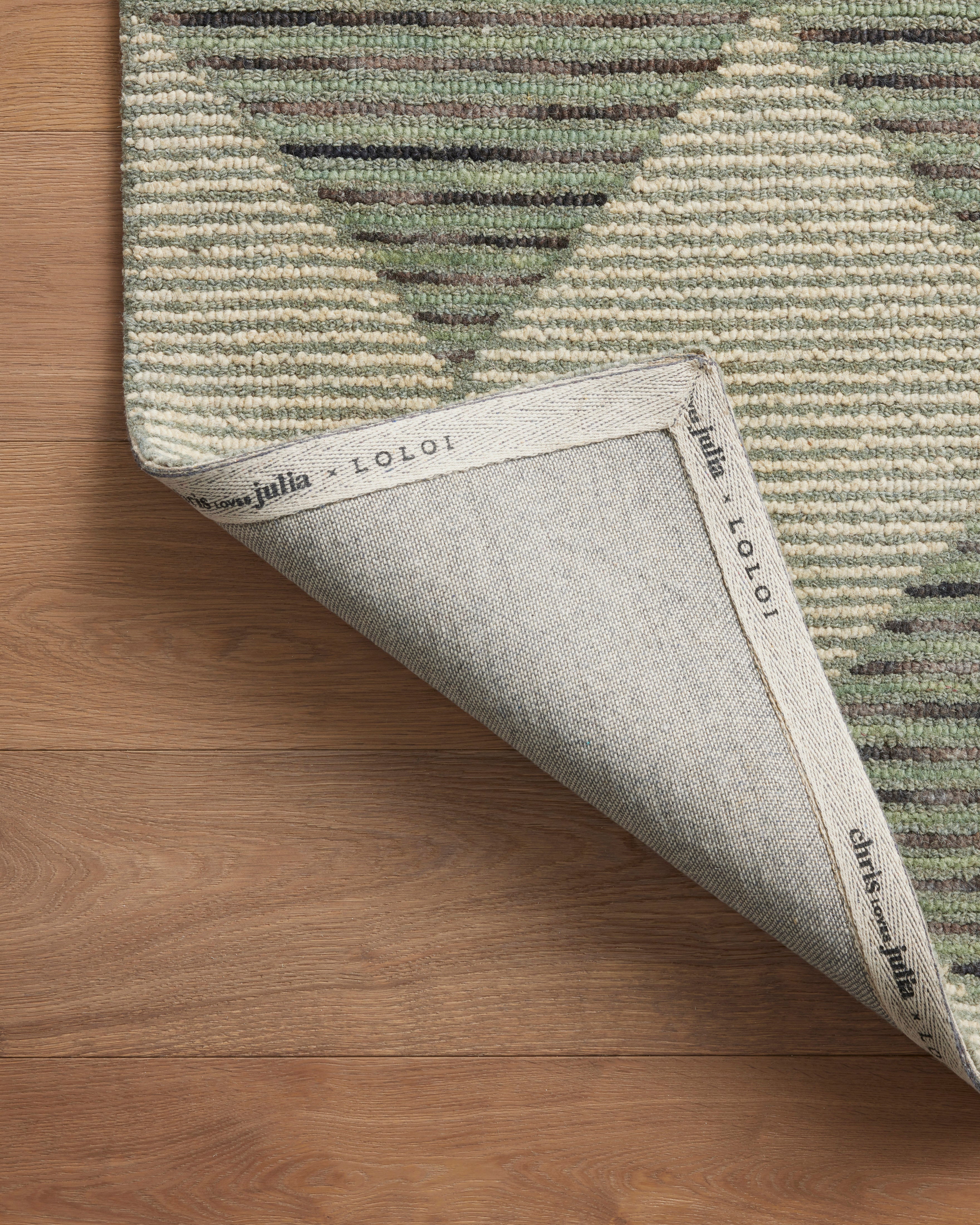 Chris Loves Julia x Loloi Francis Spa / Granite Rug Rugs Loloi