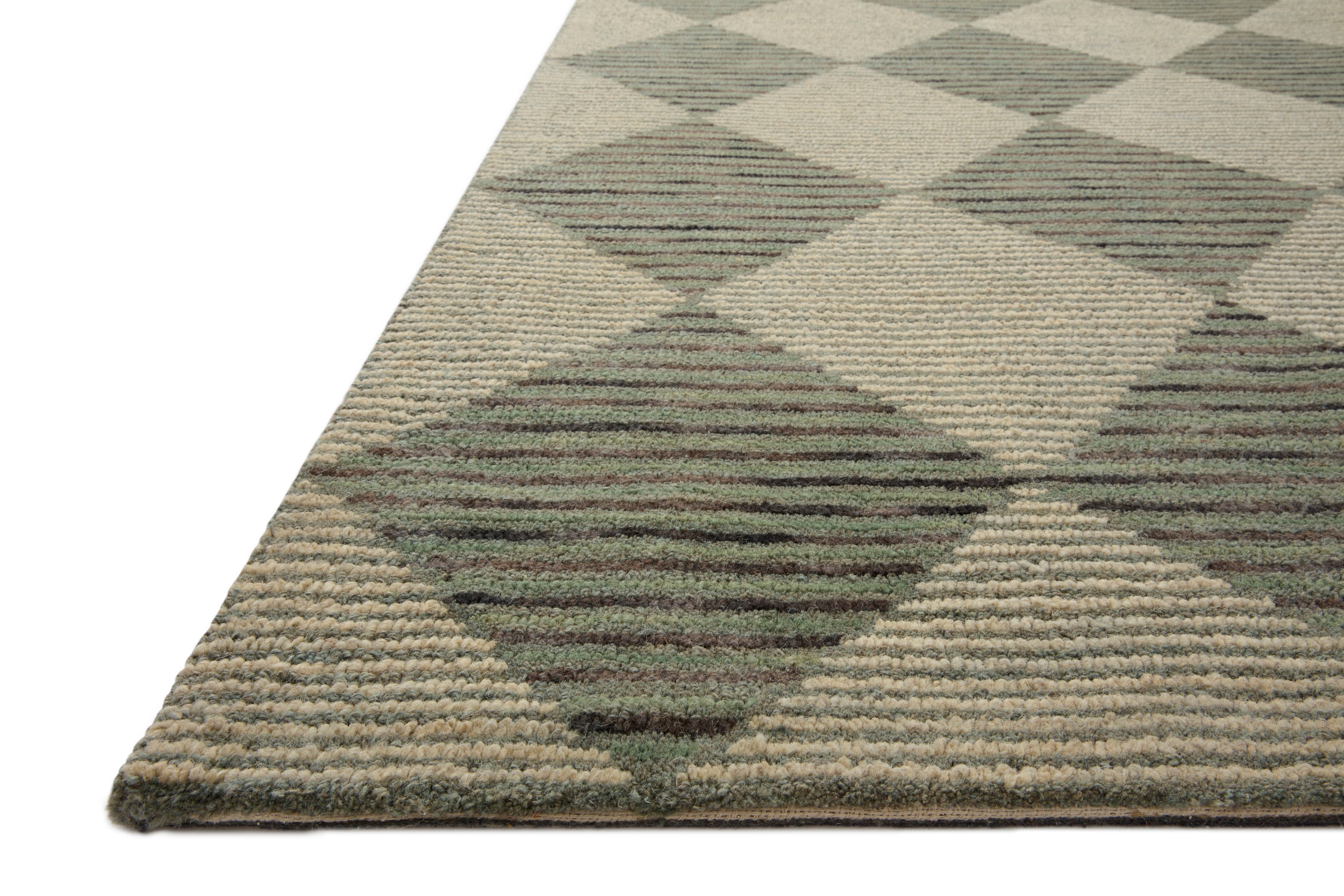 Chris Loves Julia x Loloi Francis Spa / Granite Rug Rugs Loloi
