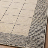 Chris Loves Julia x Loloi Francis Cream / Black Rug 0-RUGS Loloi