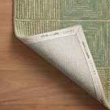 Chris Loves Julia x Loloi Francis Green / Natural Rug Rugs Loloi