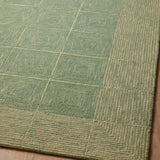 Chris Loves Julia x Loloi Francis Green / Natural Rug Rugs Loloi