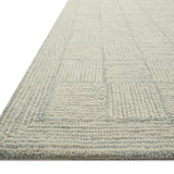 Chris Loves Julia x Loloi Francis Silver / Sky Rug Rugs Loloi