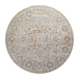 Chris Loves Julia x Loloi Rosemarie Oatmeal / Lavender Rug RUGS - patterned Loloi