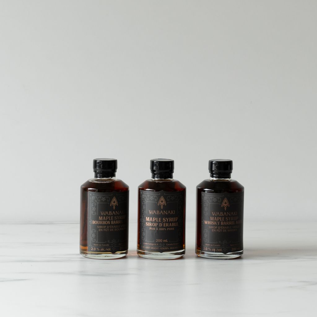 Wabanaki Barrel Aged Whiskey Maple Syrup maple syrup Wabanaki Maple