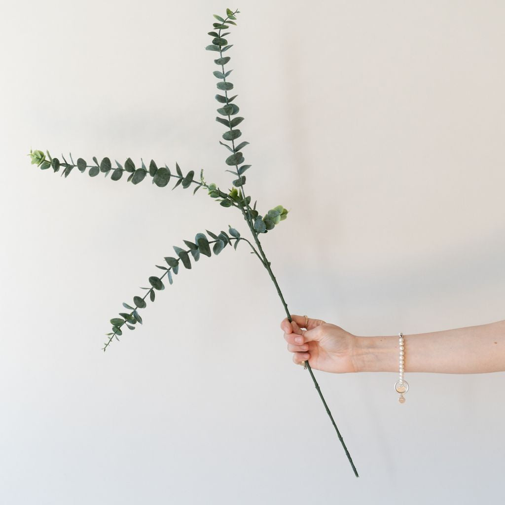 Faux Eucalyptus Branch faux stem Indaba