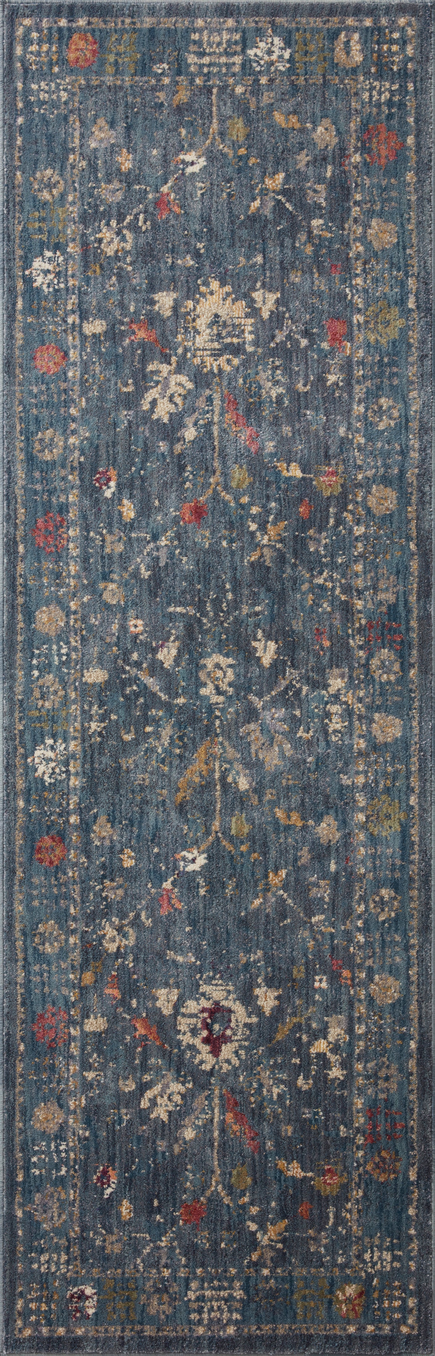 Loloi Giada Denim / Multi Rug RUGS - patterned Loloi
