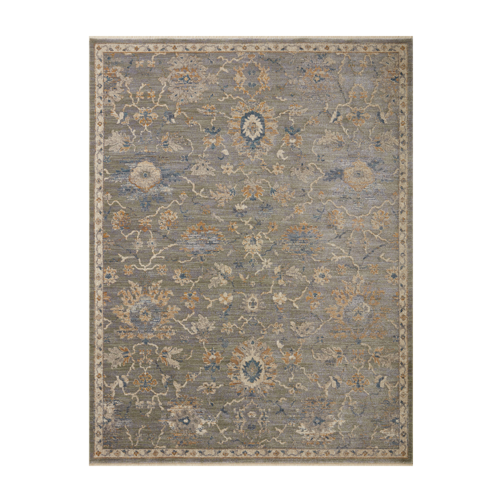 Loloi Giada Sage / Gold Rug RUGS - patterned Loloi