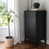 Hana 5 Drawer Tall Dresser 16 - FURNITURE - dresser Style in Form