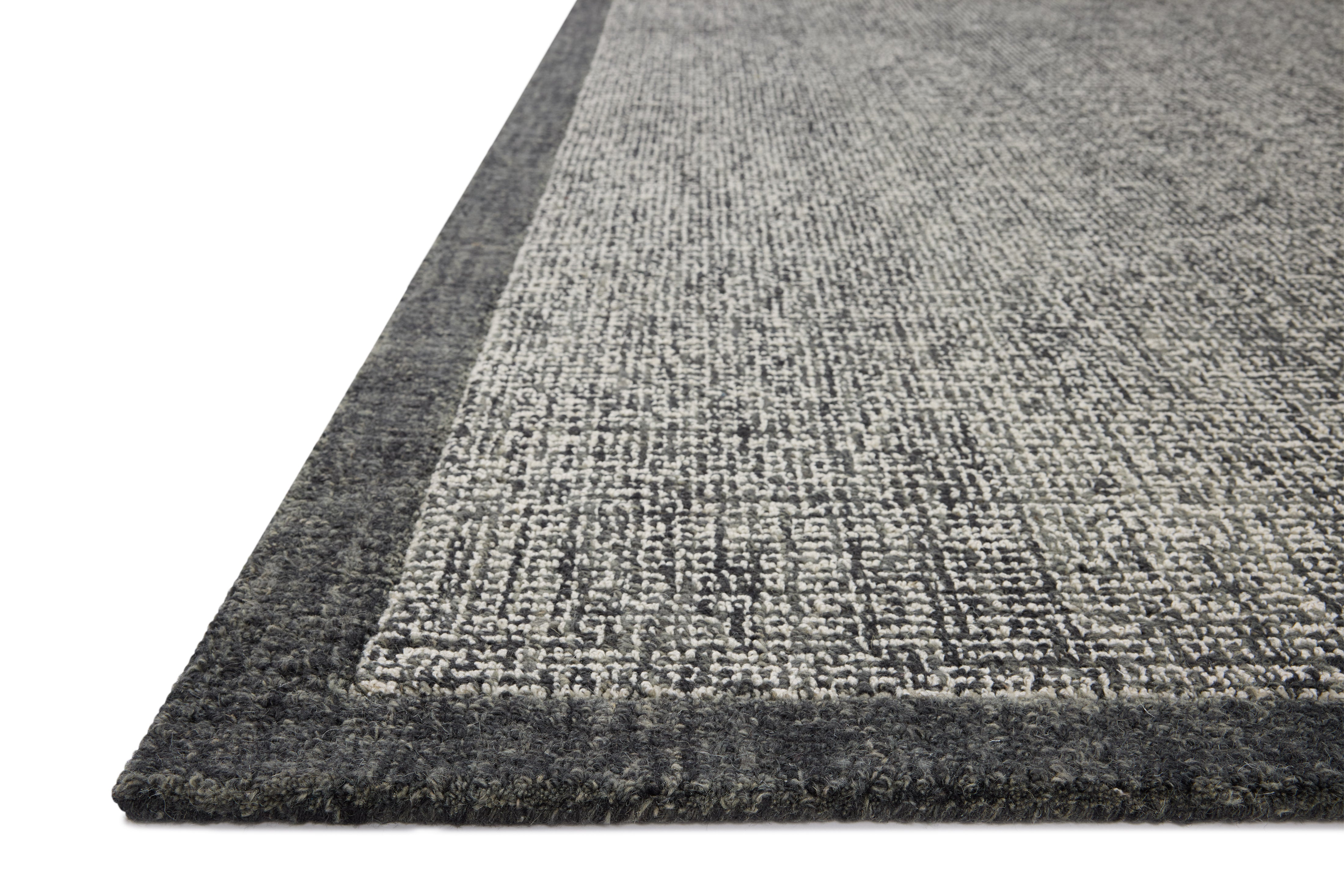 IN STORE - Loloi Henley Ivory / Charcoal Rug IN STORE - rugs Loloi