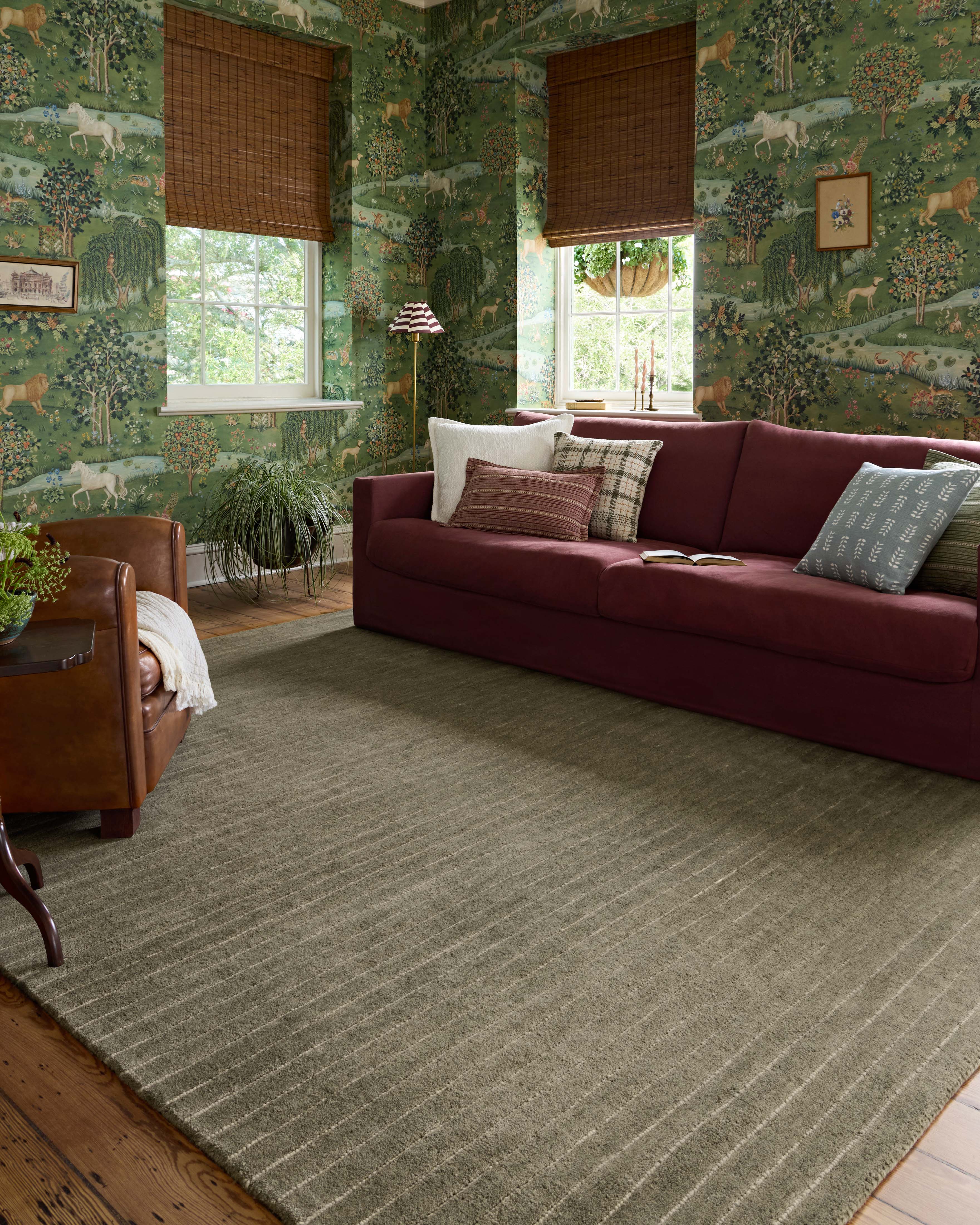IN STORE - Loloi Henry Olive / Ivory Rug IN STORE - Rugs Loloi