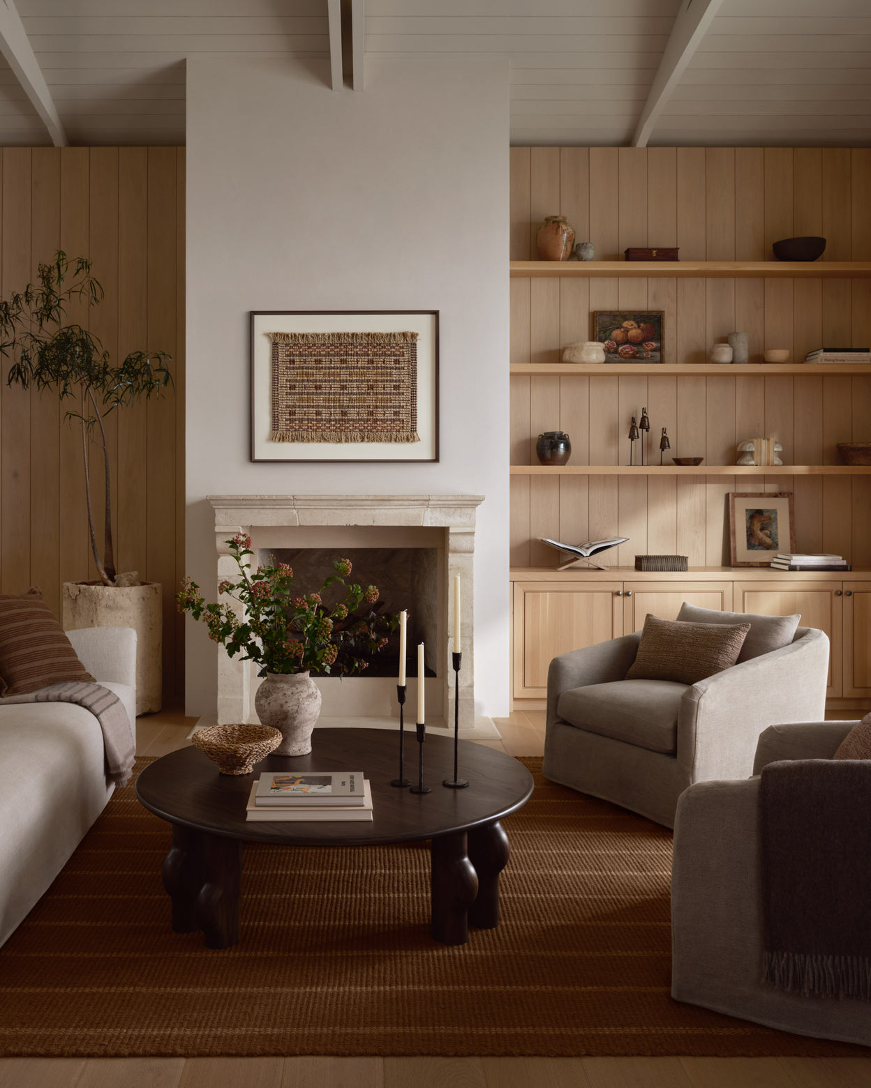 Amber Lewis x Loloi Harlan Mauve / Rose Rug RUGS - wool Loloi