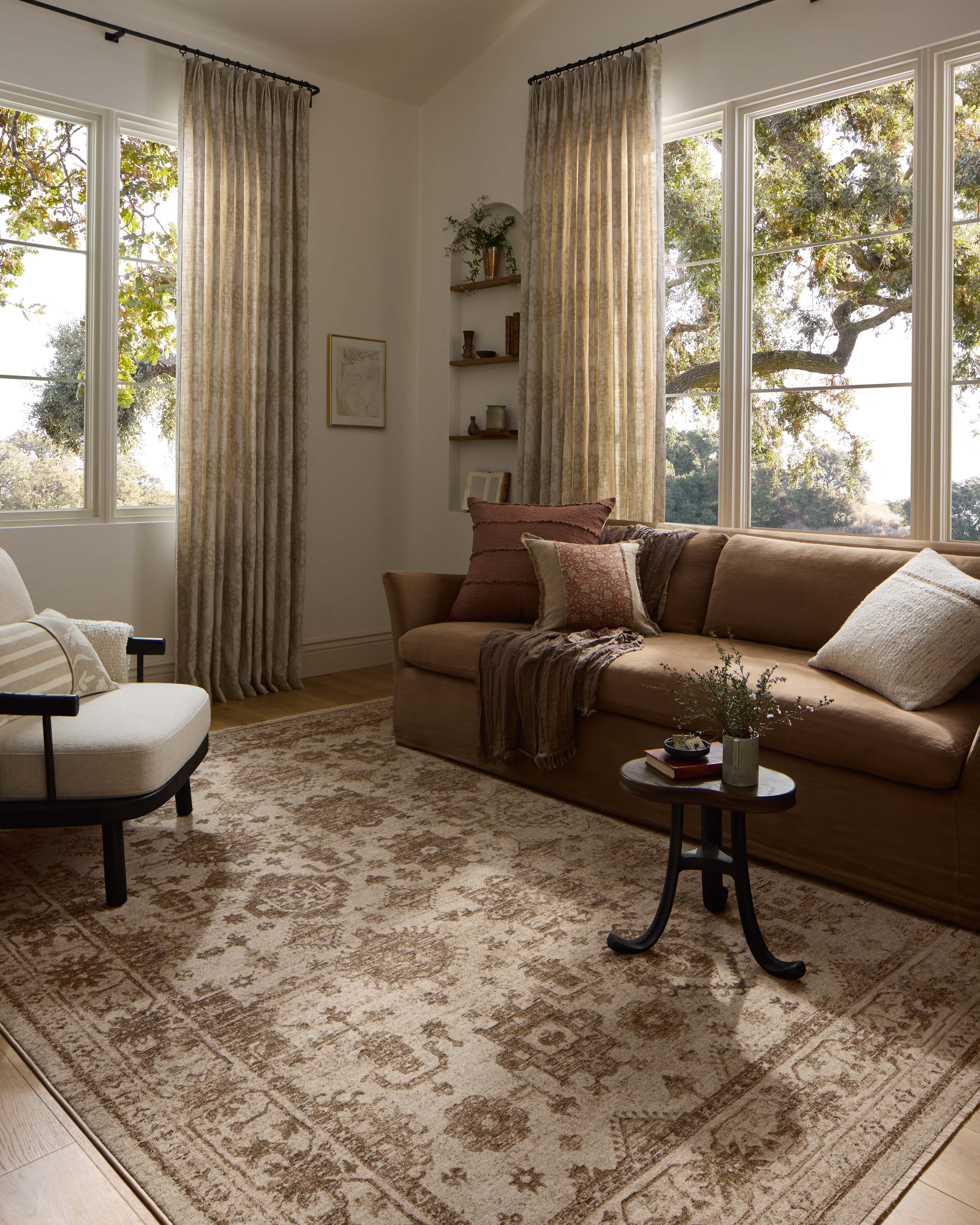 Loloi Haywood Ivory / Taupe Rug RUGS - synthetic Loloi