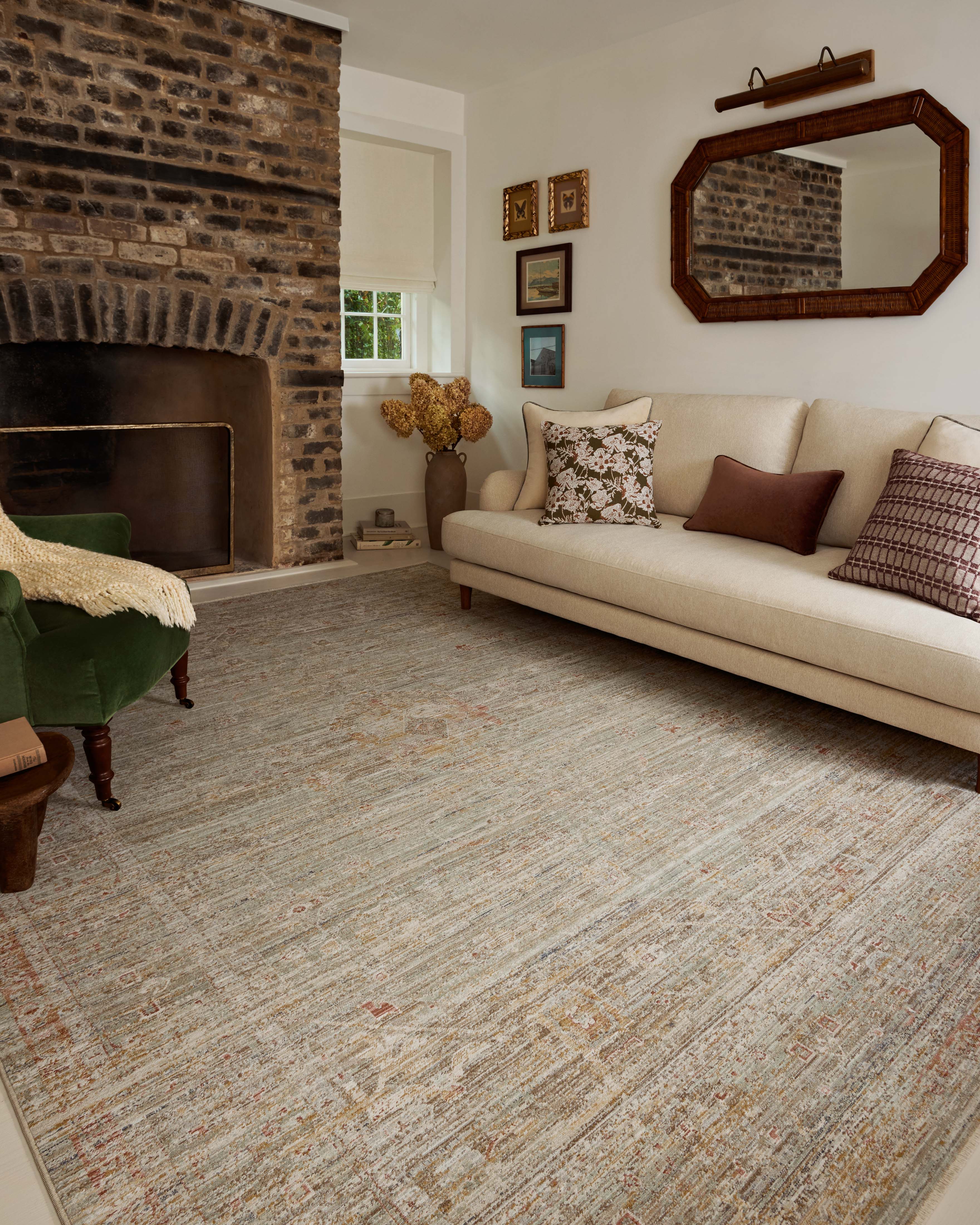 Chris Loves Julia x Loloi Ida Spa / Sunrise Rug RUGS - vintage inspired Loloi