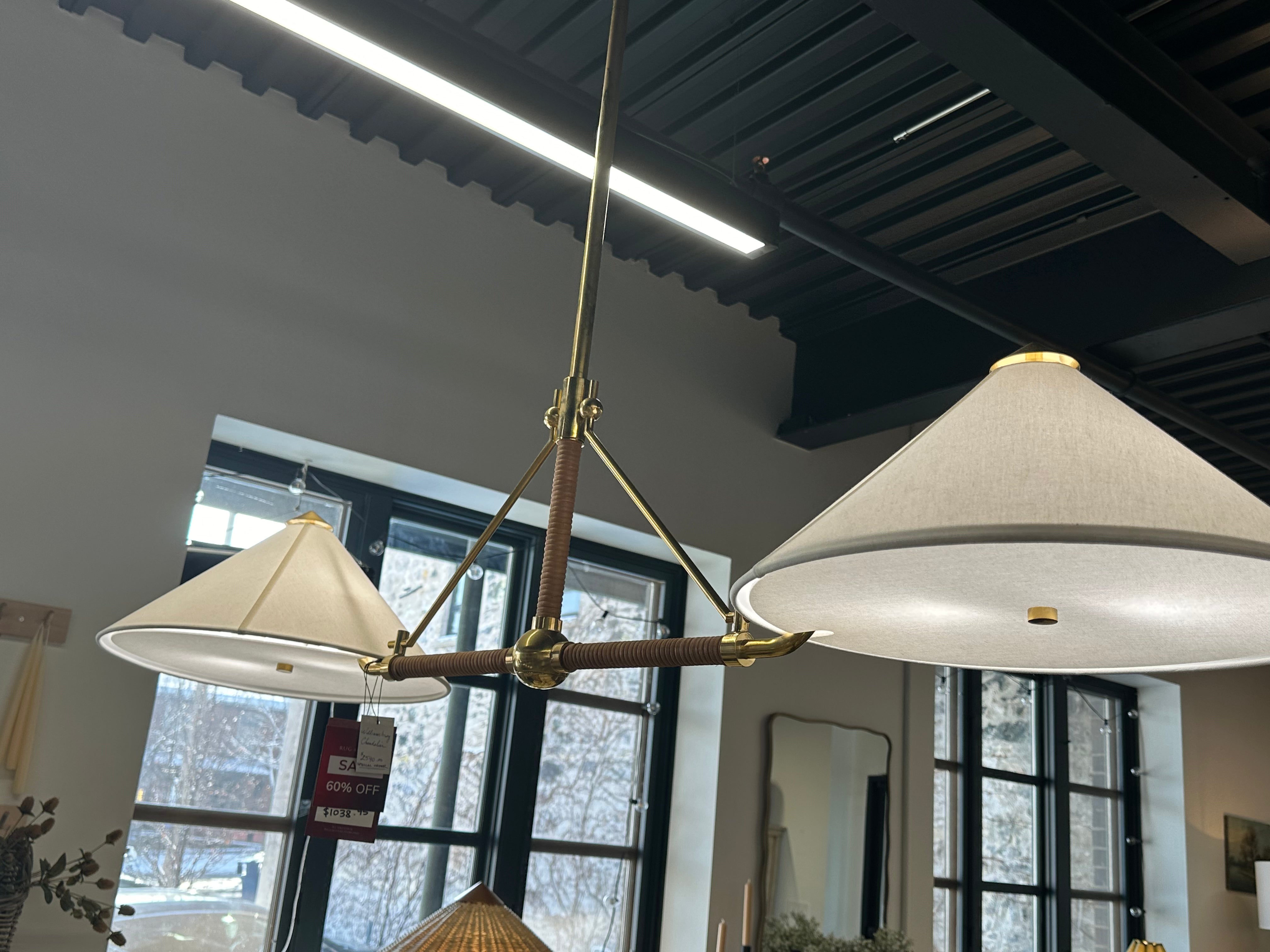 FLOOR MODEL - Williamsburg Chandelier LIGHTING - floor model Hudson Valley Lighting