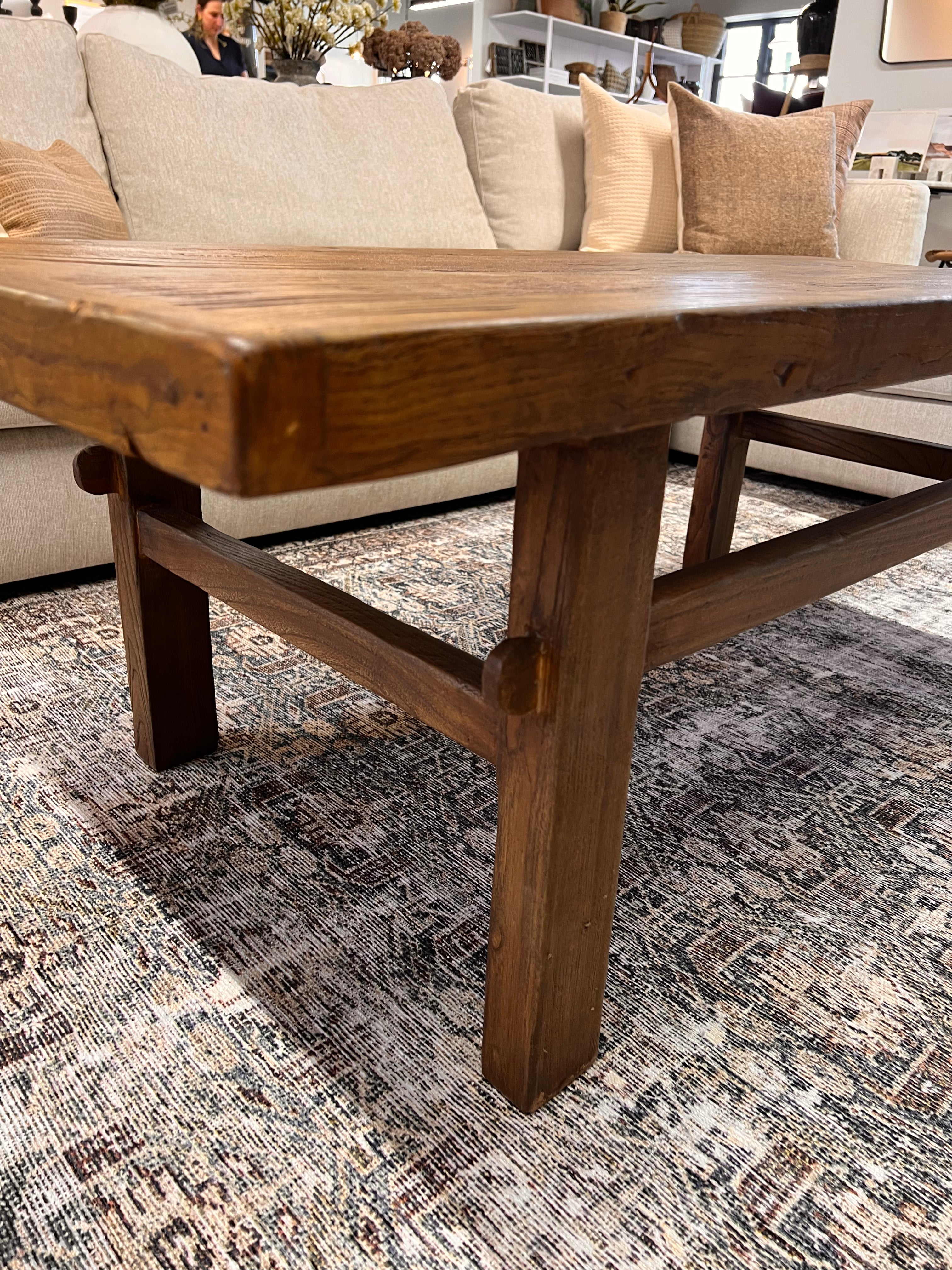 IN STORE - Drew Reclaimed Wood Coffee Table FURNITURE - in store Hauer Market